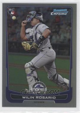 2012 Bowman Draft Picks & Prospects - Chrome - Refractor #21 - Wilin Rosario /300