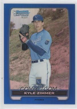 2012 Bowman Draft Picks & Prospects - Chrome Draft Picks - Blue Refractors #BDPP10 - Kyle Zimmer /250