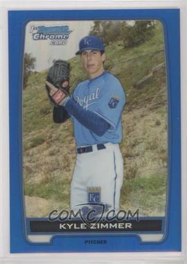 2012 Bowman Draft Picks & Prospects - Chrome Draft Picks - Blue Refractors #BDPP10 - Kyle Zimmer /250