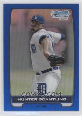 2012 Bowman Draft Picks & Prospects - Chrome Draft Picks - Blue Refractors #BDPP106 - Hunter Scantling /250