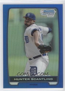 2012 Bowman Draft Picks & Prospects - Chrome Draft Picks - Blue Refractors #BDPP106 - Hunter Scantling /250