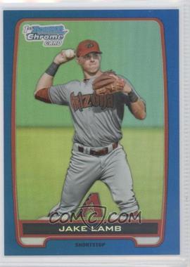 2012 Bowman Draft Picks & Prospects - Chrome Draft Picks - Blue Refractors #BDPP110 - Jake Lamb /250