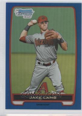 2012 Bowman Draft Picks & Prospects - Chrome Draft Picks - Blue Refractors #BDPP110 - Jake Lamb /250