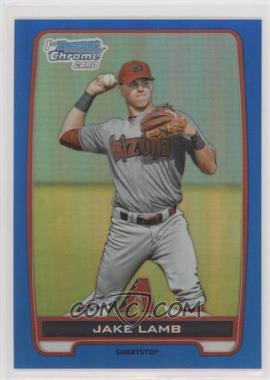 2012 Bowman Draft Picks & Prospects - Chrome Draft Picks - Blue Refractors #BDPP110 - Jake Lamb /250