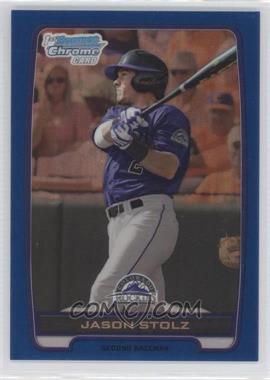 2012 Bowman Draft Picks & Prospects - Chrome Draft Picks - Blue Refractors #BDPP125 - Jason Stolz /250