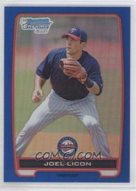 2012 Bowman Draft Picks & Prospects - Chrome Draft Picks - Blue Refractors #BDPP145 - Joel Licon /250