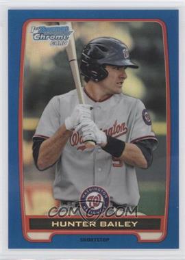 2012 Bowman Draft Picks & Prospects - Chrome Draft Picks - Blue Refractors #BDPP150 - Hunter Bailey /250