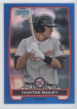 2012 Bowman Draft Picks & Prospects - Chrome Draft Picks - Blue Refractors #BDPP150 - Hunter Bailey /250