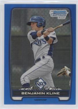 2012 Bowman Draft Picks & Prospects - Chrome Draft Picks - Blue Refractors #BDPP154 - Benjamin Kline /250