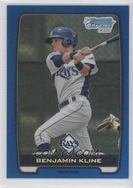 2012 Bowman Draft Picks & Prospects - Chrome Draft Picks - Blue Refractors #BDPP154 - Benjamin Kline /250