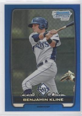 2012 Bowman Draft Picks & Prospects - Chrome Draft Picks - Blue Refractors #BDPP154 - Benjamin Kline /250