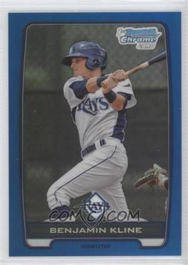 2012 Bowman Draft Picks & Prospects - Chrome Draft Picks - Blue Refractors #BDPP154 - Benjamin Kline /250