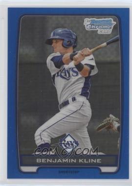 2012 Bowman Draft Picks & Prospects - Chrome Draft Picks - Blue Refractors #BDPP154 - Benjamin Kline /250