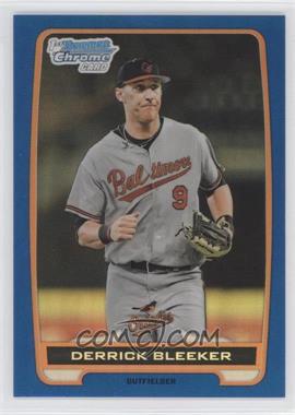 2012 Bowman Draft Picks & Prospects - Chrome Draft Picks - Blue Refractors #BDPP157 - Derrick Bleeker /250