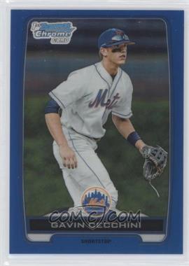 2012 Bowman Draft Picks & Prospects - Chrome Draft Picks - Blue Refractors #BDPP17 - Gavin Cecchini /250