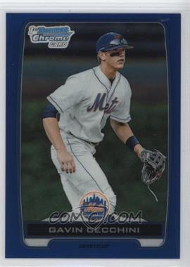 2012 Bowman Draft Picks & Prospects - Chrome Draft Picks - Blue Refractors #BDPP17 - Gavin Cecchini /250