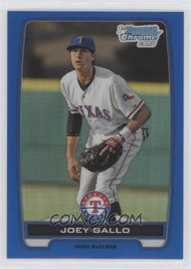 2012 Bowman Draft Picks & Prospects - Chrome Draft Picks - Blue Refractors #BDPP32 - Joey Gallo /250