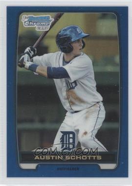 2012 Bowman Draft Picks & Prospects - Chrome Draft Picks - Blue Refractors #BDPP51 - Austin Schotts /250