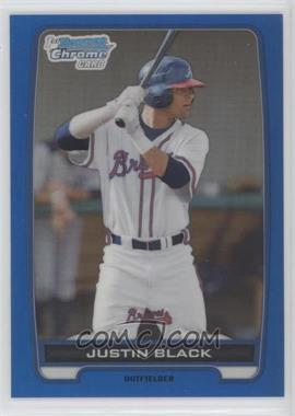 2012 Bowman Draft Picks & Prospects - Chrome Draft Picks - Blue Refractors #BDPP56 - Justin Black /250