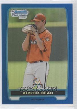 2012 Bowman Draft Picks & Prospects - Chrome Draft Picks - Blue Refractors #BDPP58 - Austin Dean /250