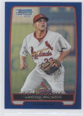 2012 Bowman Draft Picks & Prospects - Chrome Draft Picks - Blue Refractors #BDPP66 - Jacob Wilson /250