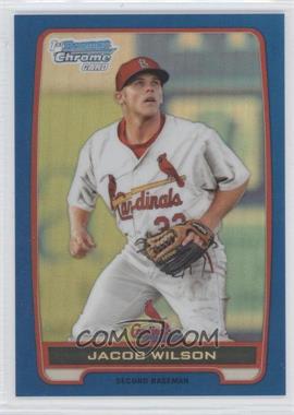 2012 Bowman Draft Picks & Prospects - Chrome Draft Picks - Blue Refractors #BDPP66 - Jacob Wilson /250