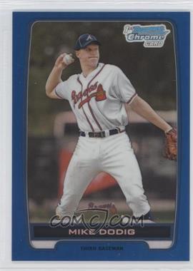 2012 Bowman Draft Picks & Prospects - Chrome Draft Picks - Blue Refractors #BDPP77 - Mike Dodig /250