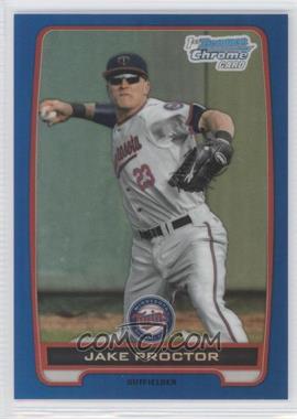 2012 Bowman Draft Picks & Prospects - Chrome Draft Picks - Blue Refractors #BDPP96 - Jake Proctor /250