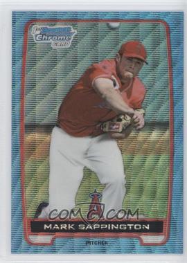 2012 Bowman Draft Picks & Prospects - Chrome Draft Picks - Blue Wave Refractors #BDPP115 - Mark Sappington