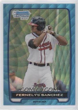 2012 Bowman Draft Picks & Prospects - Chrome Draft Picks - Blue Wave Refractors #BDPP129 - Fernelys Sanchez