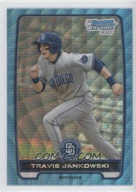 2012 Bowman Draft Picks & Prospects - Chrome Draft Picks - Blue Wave Refractors #BDPP24 - Travis Jankowski