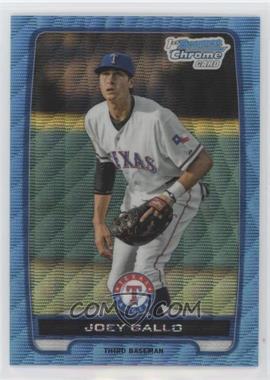 2012 Bowman Draft Picks & Prospects - Chrome Draft Picks - Blue Wave Refractors #BDPP32 - Joey Gallo