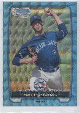 2012 Bowman Draft Picks & Prospects - Chrome Draft Picks - Blue Wave Refractors #BDPP36 - Matt Smoral