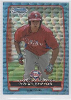 2012 Bowman Draft Picks & Prospects - Chrome Draft Picks - Blue Wave Refractors #BDPP42 - Dylan Cozens