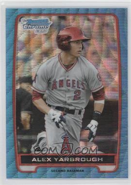 2012 Bowman Draft Picks & Prospects - Chrome Draft Picks - Blue Wave Refractors #BDPP55 - Alex Yarbrough