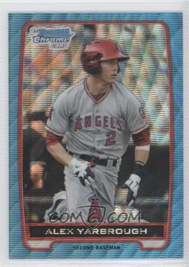 2012 Bowman Draft Picks & Prospects - Chrome Draft Picks - Blue Wave Refractors #BDPP55 - Alex Yarbrough