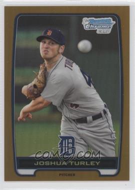 2012 Bowman Draft Picks & Prospects - Chrome Draft Picks - Gold Refractors #BDPP108 - Joshua Turley /50