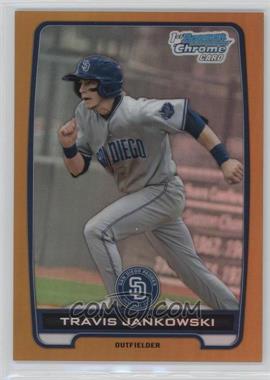 2012 Bowman Draft Picks & Prospects - Chrome Draft Picks - Gold Refractors #BDPP24 - Travis Jankowski /50