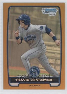 2012 Bowman Draft Picks & Prospects - Chrome Draft Picks - Gold Refractors #BDPP24 - Travis Jankowski /50