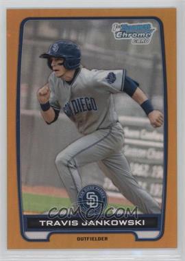 2012 Bowman Draft Picks & Prospects - Chrome Draft Picks - Gold Refractors #BDPP24 - Travis Jankowski /50