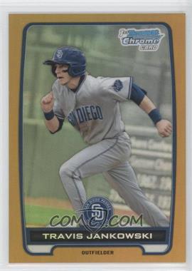 2012 Bowman Draft Picks & Prospects - Chrome Draft Picks - Gold Refractors #BDPP24 - Travis Jankowski /50