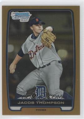 2012 Bowman Draft Picks & Prospects - Chrome Draft Picks - Gold Refractors #BDPP38 - Jake Thompson /50