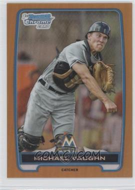 2012 Bowman Draft Picks & Prospects - Chrome Draft Picks - Gold Refractors #BDPP95 - Michael Vaughn /50