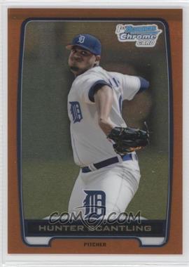 2012 Bowman Draft Picks & Prospects - Chrome Draft Picks - Orange Refractors #BDPP106 - Hunter Scantling /25