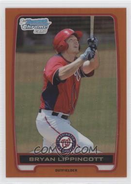 2012 Bowman Draft Picks & Prospects - Chrome Draft Picks - Orange Refractors #BDPP138 - Bryan Lippincott /25