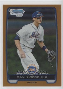 2012 Bowman Draft Picks & Prospects - Chrome Draft Picks - Orange Refractors #BDPP17 - Gavin Cecchini /25