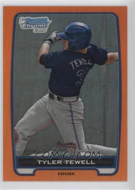 2012 Bowman Draft Picks & Prospects - Chrome Draft Picks - Orange Refractors #BDPP93 - Tyler Tewell /25