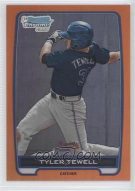 2012 Bowman Draft Picks & Prospects - Chrome Draft Picks - Orange Refractors #BDPP93 - Tyler Tewell /25