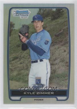 2012 Bowman Draft Picks & Prospects - Chrome Draft Picks - Refractors #BDPP10 - Kyle Zimmer