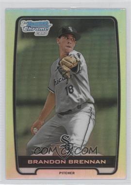 2012 Bowman Draft Picks & Prospects - Chrome Draft Picks - Refractors #BDPP102 - Brandon Brennan